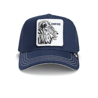 GOORIN BROS THE EMPIRE LION GORRA CAMIONERA AJUSTABLE AZUL
