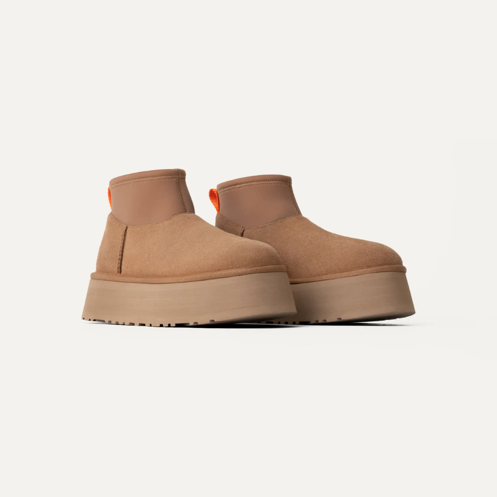 BOTAS MUJER UGG W CLASSIC MINI DIPPER CHESNUT CAFE