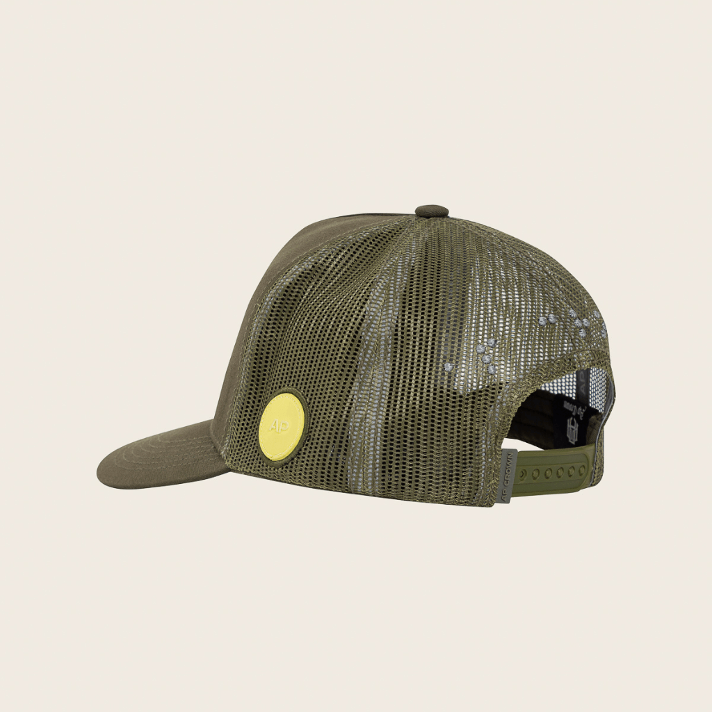 AP CROWN SIGNAL GORRA AJUSTABLE SIETE TRUCKER VERDE