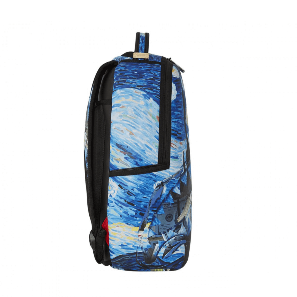 MORRAL SPRAYGROUND VAN GOGH HIDDEN MONEY BAG DLXSV AZUL