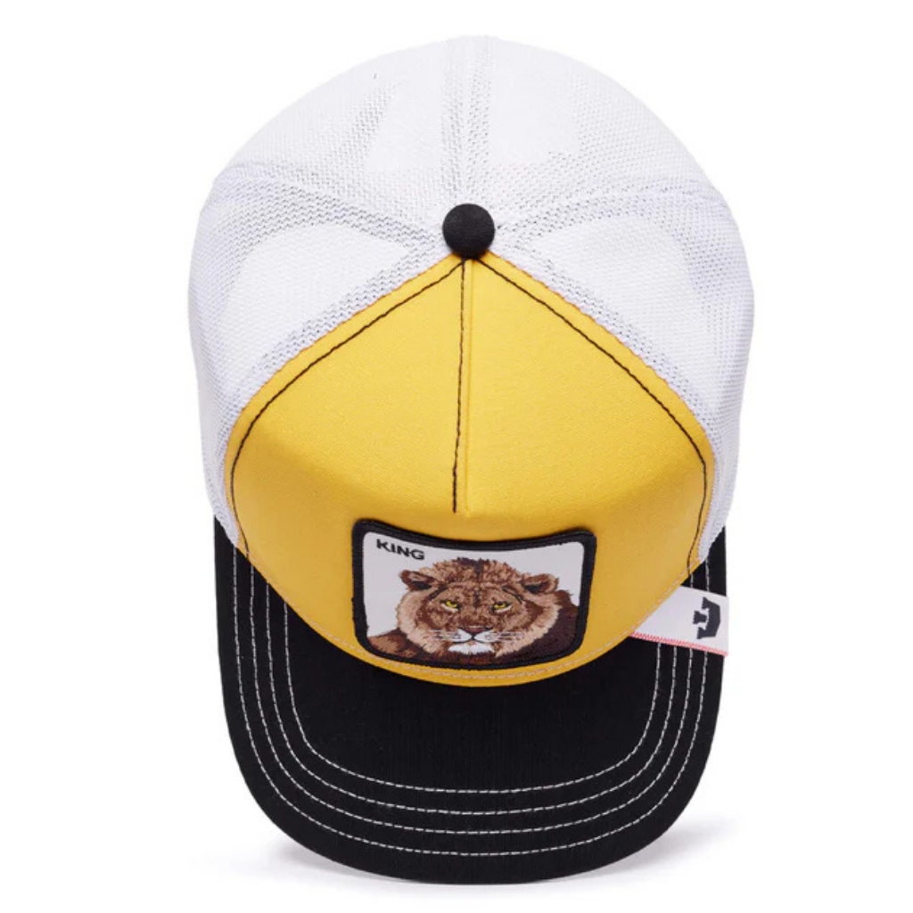 GOORIN BROS LEON 'MV LION' GORRA CAMIONERA AJUSTABLE AMARILLA