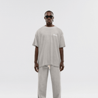 MONOIC TIMELESS V2 CAMISETA LOGO OVERSIZED GRIS DESGASTADO