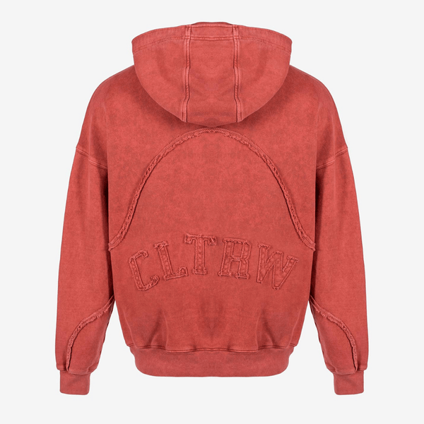 CULTUREWISE TWO STROKE SAINTS BUZOS DE CIERRE OVERSIZED TWO STROKE NARANJA