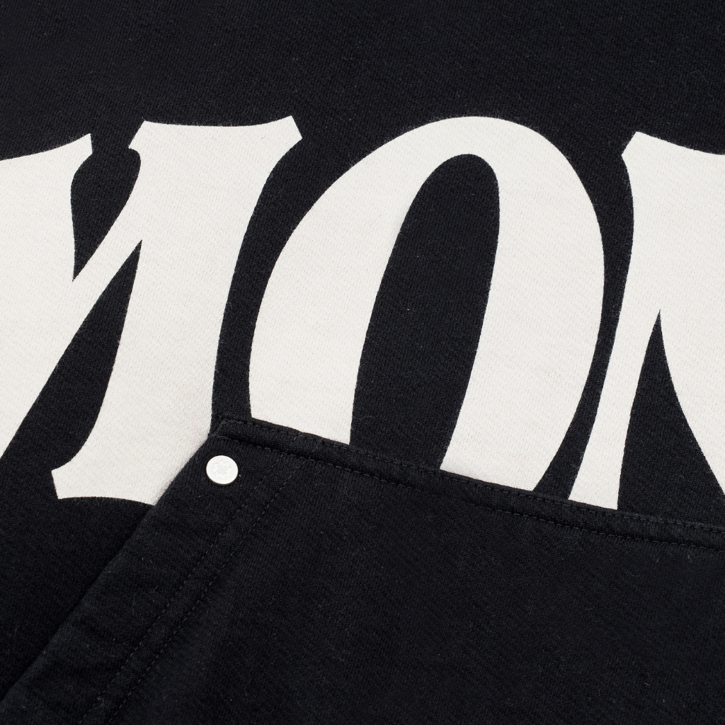 MONOIC TUTTO BENE 2 BUZO LA VITA E BELLA NEGRO OSCURO