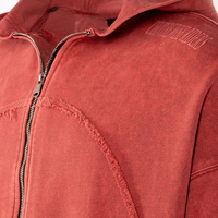 CULTUREWISE TWO STROKE SAINTS BUZOS DE CIERRE OVERSIZED TWO STROKE NARANJA