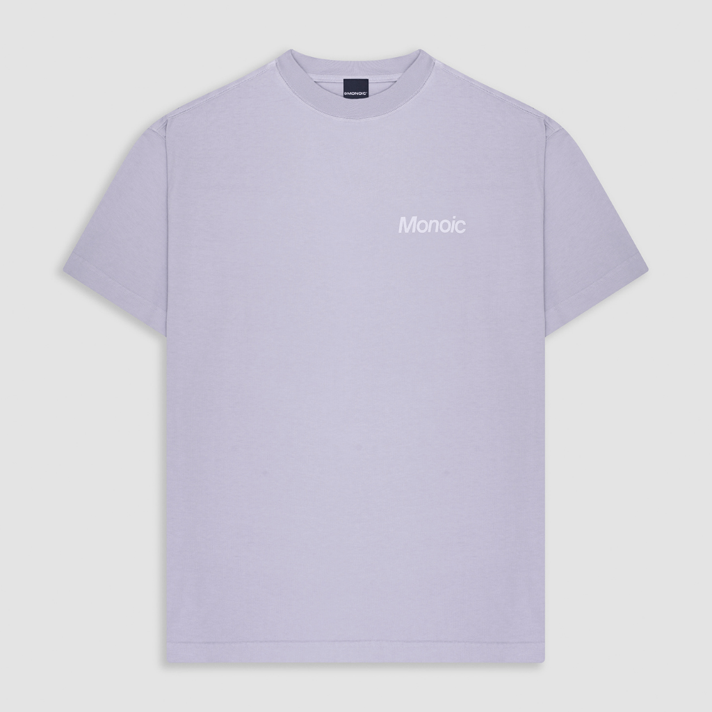 MONOIC TIMELESS V2 CAMISETA LOGO OVERSIZED LILA