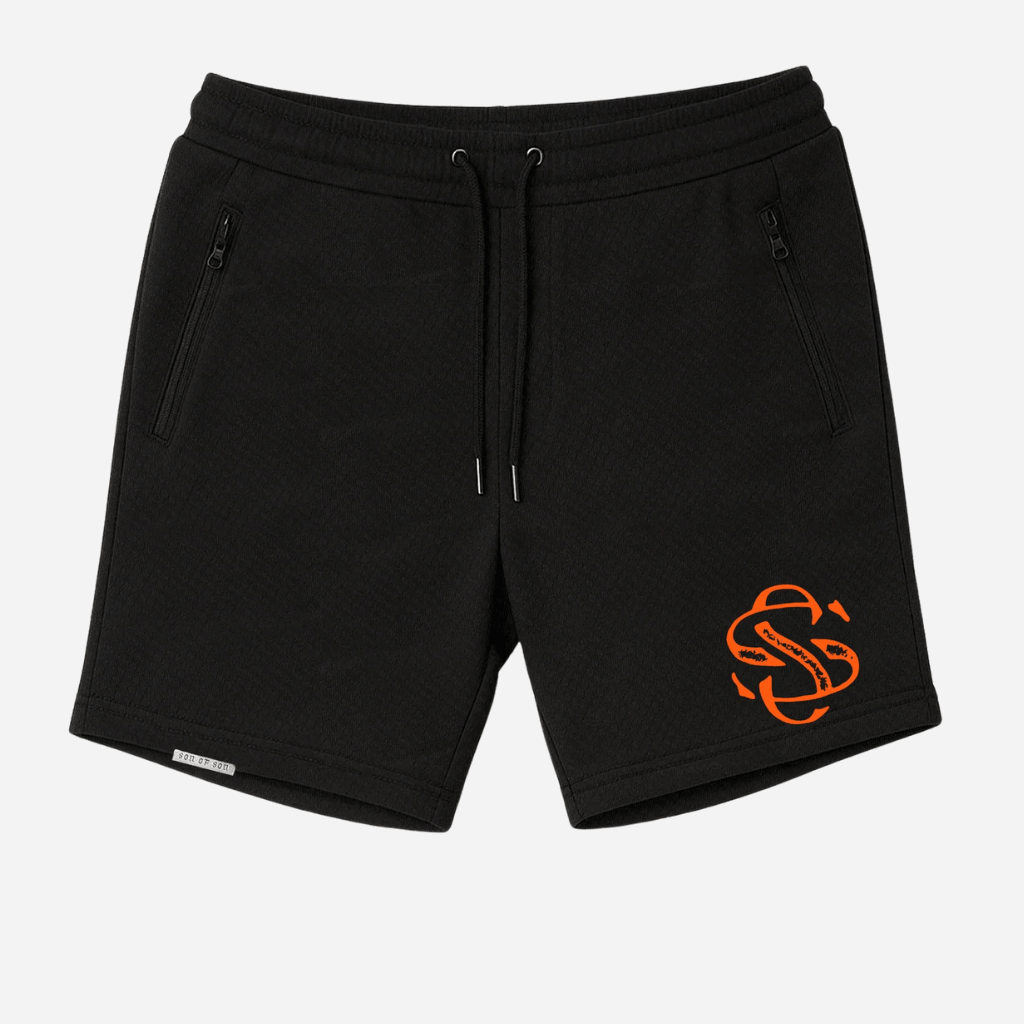 SON OF SON DALLAS TEXAS BLACK RACE SHORTS NEGROS