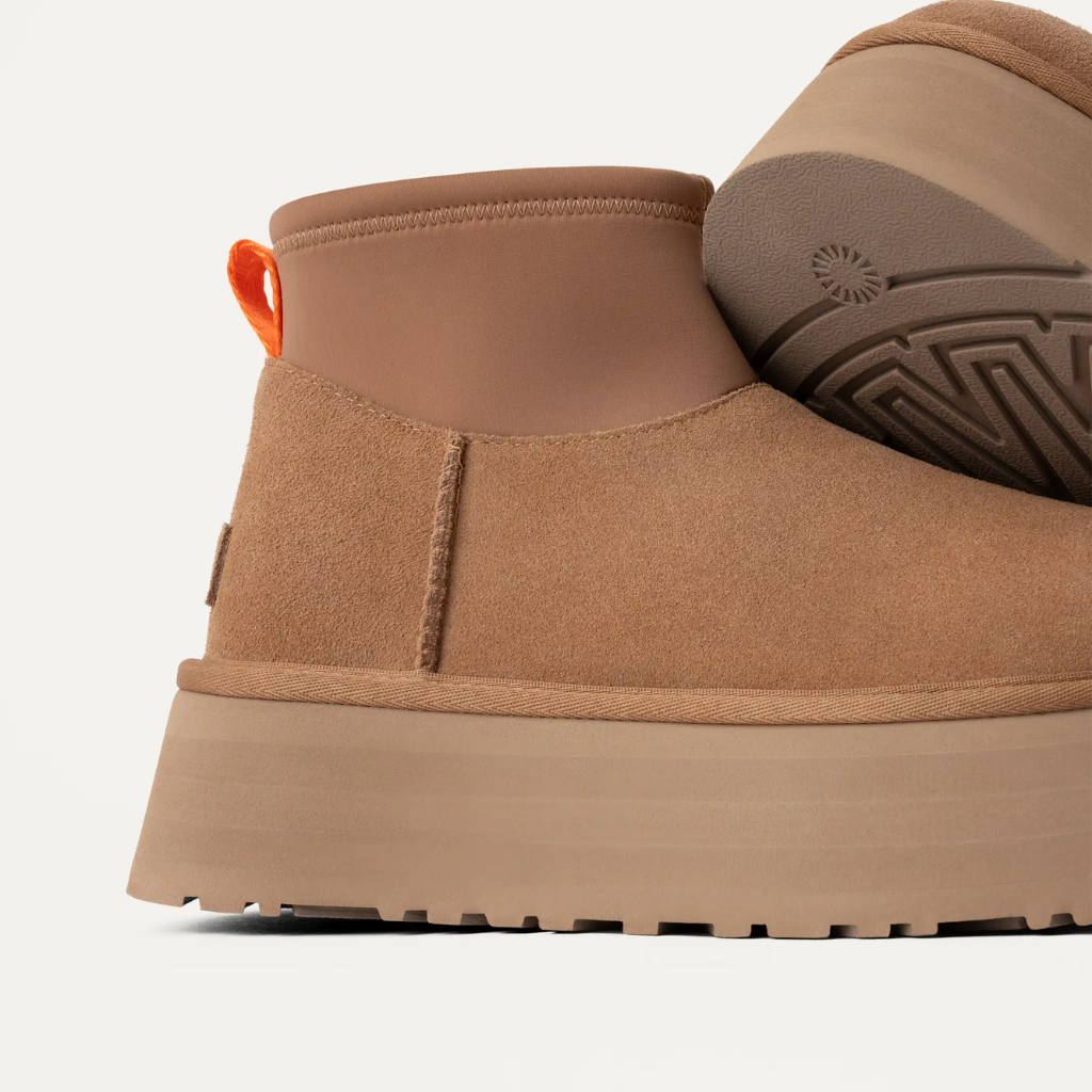 BOTAS MUJER UGG W CLASSIC MINI DIPPER CHESNUT CAFE