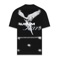 AURUM STARS I GHOST CAMISETA OVERSIZED NEGRA