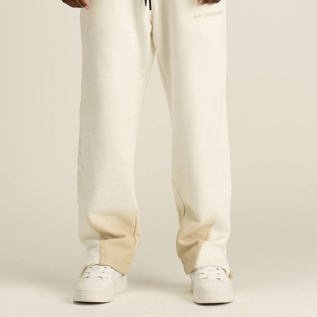 AP CROWN HIDDEN DEPTHS WAVE PANTALON JOGGER REGULAR FIT BEIGE