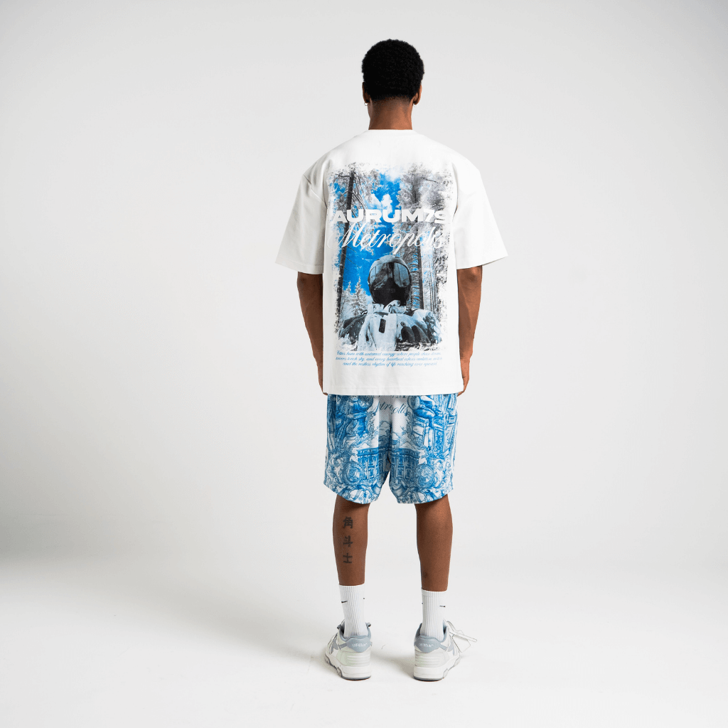 AURUM METROPOLIS III LAKE CITY CAMISETA OVERSIZED BLANCA