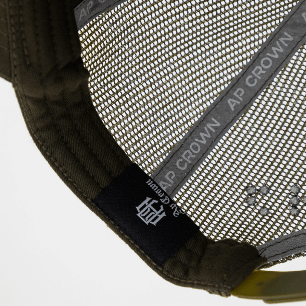 AP CROWN SIGNAL GORRA AJUSTABLE SIETE TRUCKER VERDE