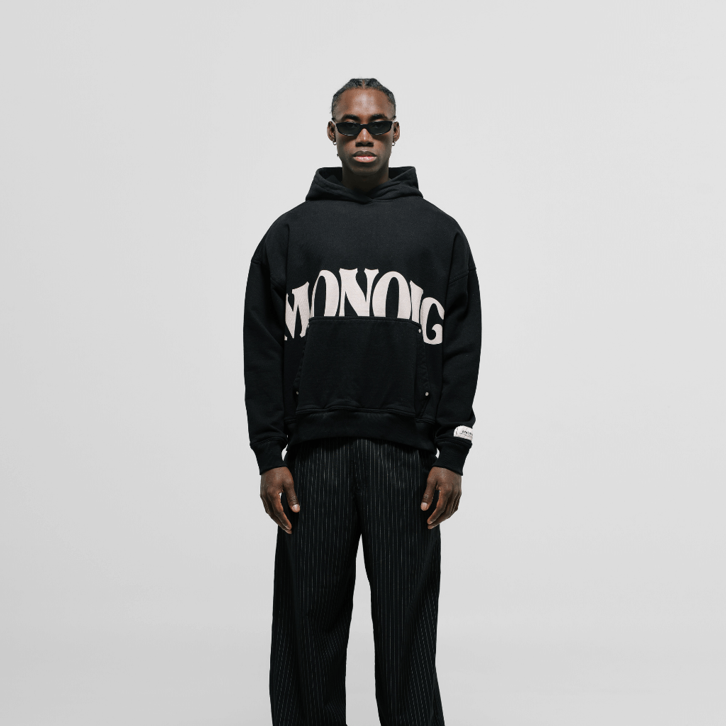 MONOIC TUTTO BENE 2 BUZO LA VITA E BELLA NEGRO OSCURO