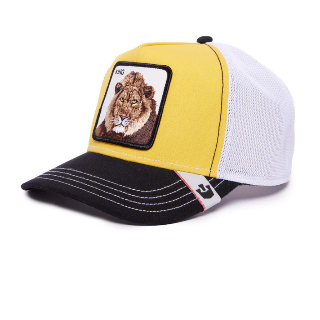 GOORIN BROS LEON 'MV LION' GORRA CAMIONERA AJUSTABLE AMARILLA
