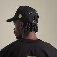 AP CROWN SIGNAL GORRA AJUSTABLE SIETE BLACK TRUCKER NEGRO