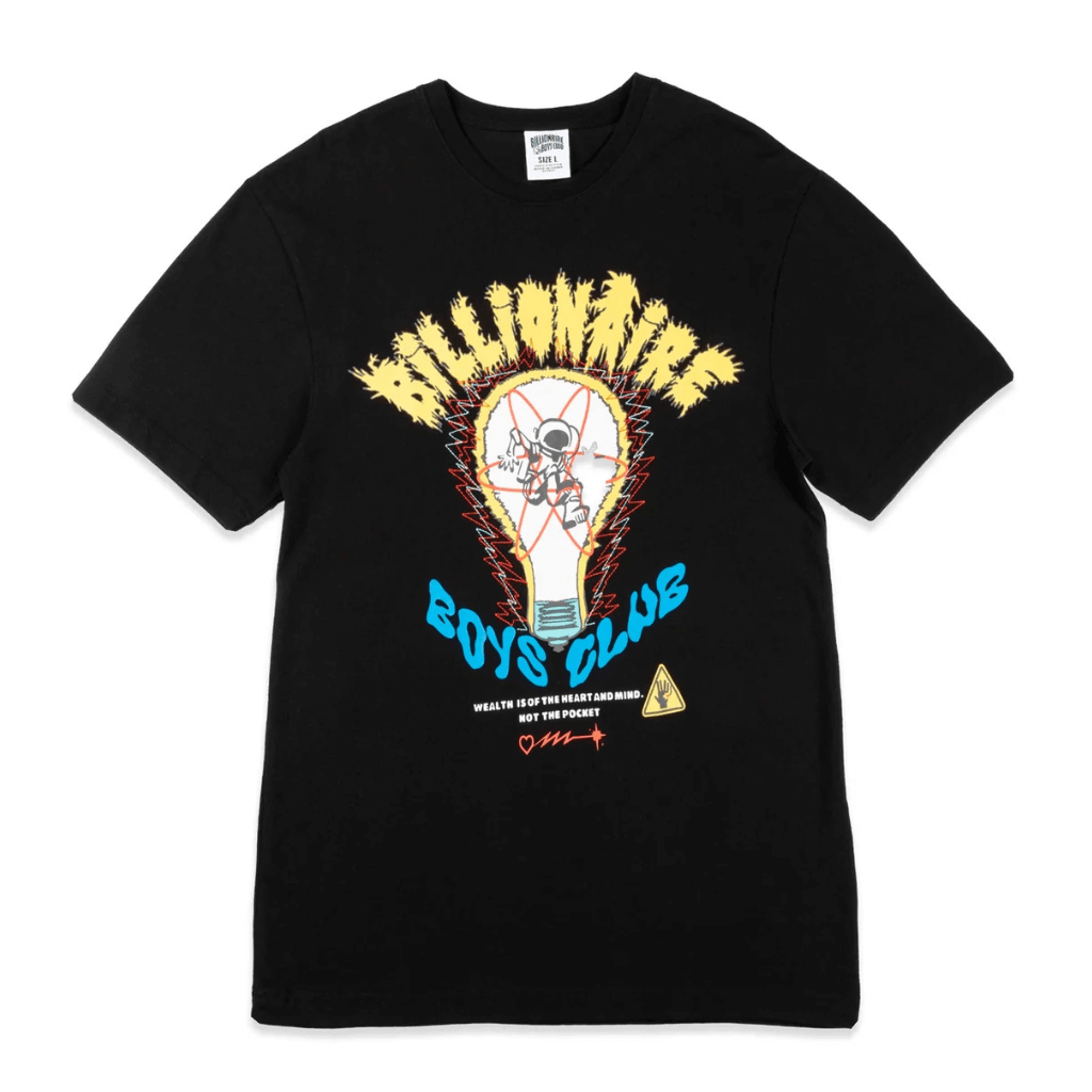 BILLIONAIRE BOYS CLUB WATTS CAMISETA NEGRA