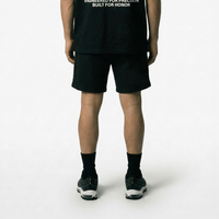 SON OF SON DALLAS TEXAS BLACK RACE SHORTS NEGROS