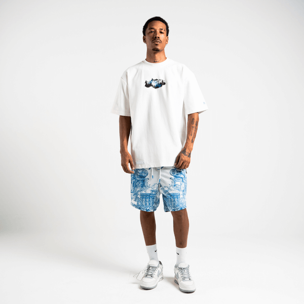 AURUM METROPOLIS III LAKE CITY CAMISETA OVERSIZED BLANCA