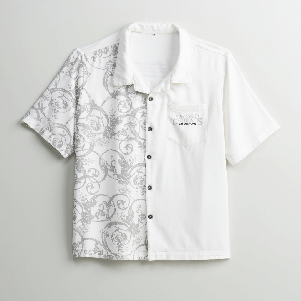 AP CROWN HILOS SAGRADOS KAEL CAMISA REGULAR BLANCA