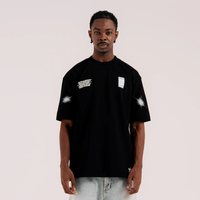 AURUM STARS I GHOST CAMISETA OVERSIZED NEGRA