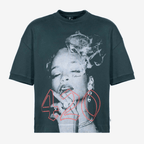 CULTURE WISE PASS THE LOVE CAMISETA OVERSIZED RIRI 420 VERDE