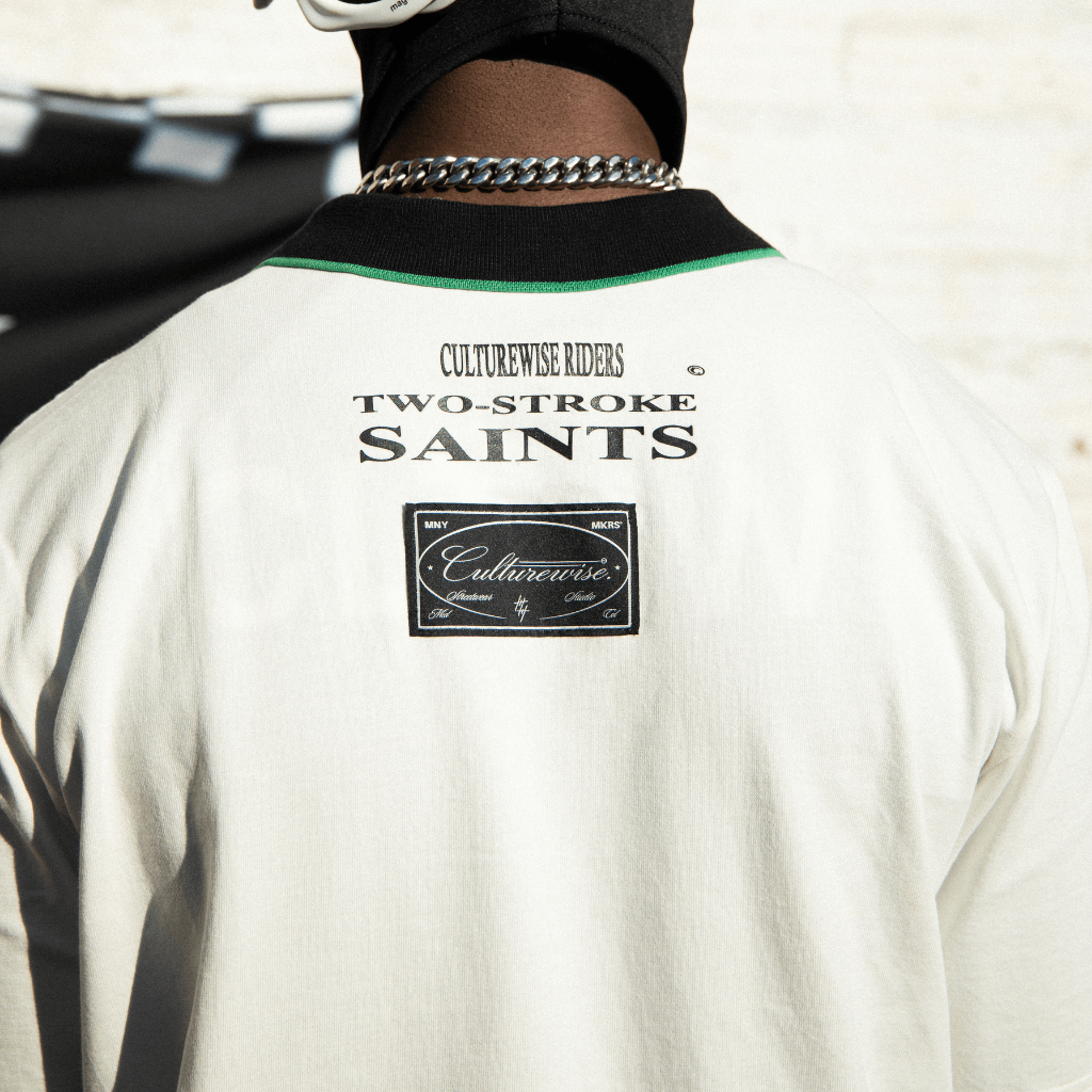 CULTUREWISE TWO STROKE ASAP CAMISETA REGULAR BLANCA