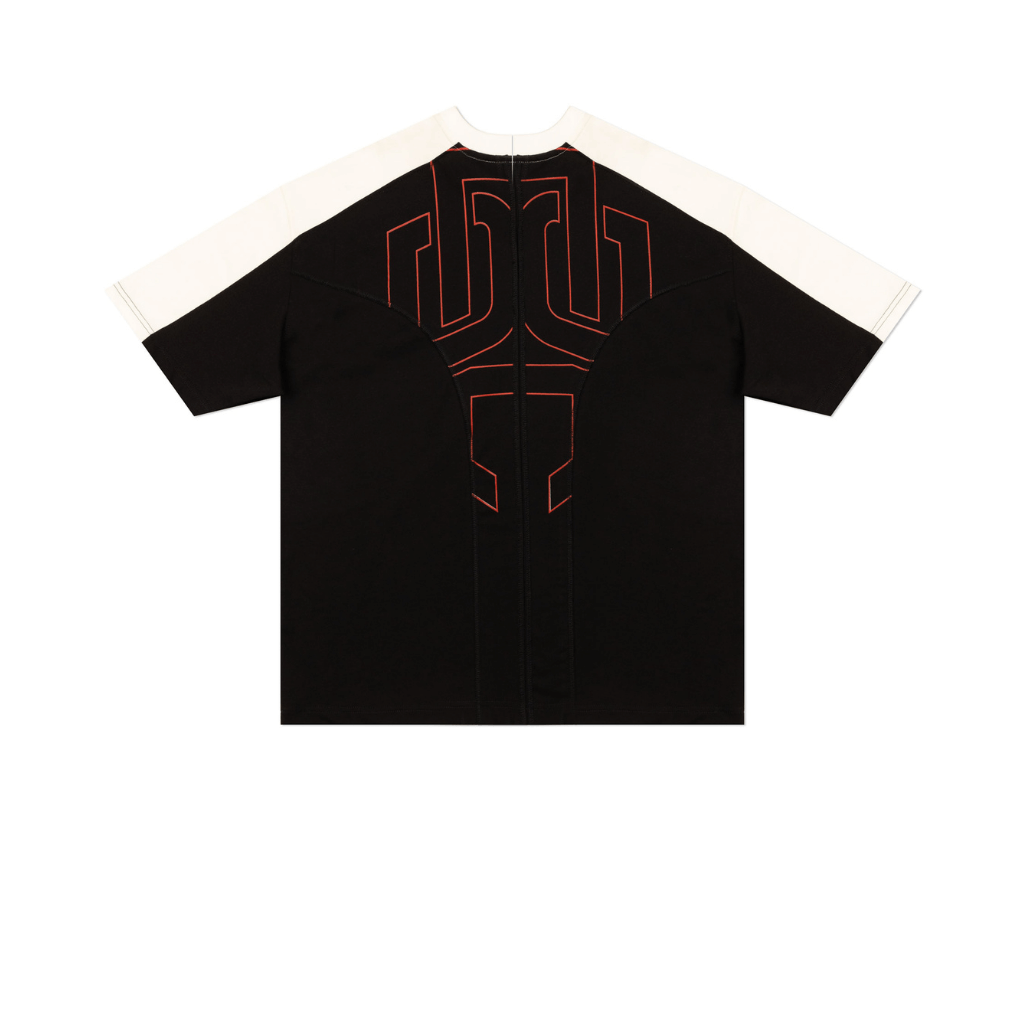 AP CROWN GODS LANGUAGE DIVINE BLACK CAMISETA OVERSIZE NEGRA