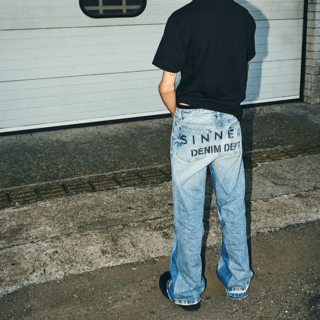 SINNERS FLARED JEANS ANCHOS