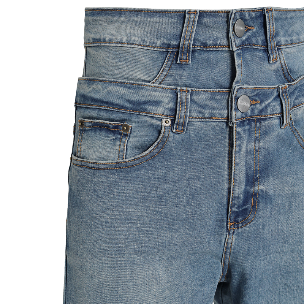 SINNERS FW25 DOUBLE FLARED BLUE JEANS
