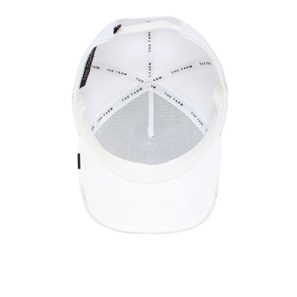 GOORIN BROS PLATINUM SHEEP  GORRA CAMIONERA AJUSTABLE BLANCA