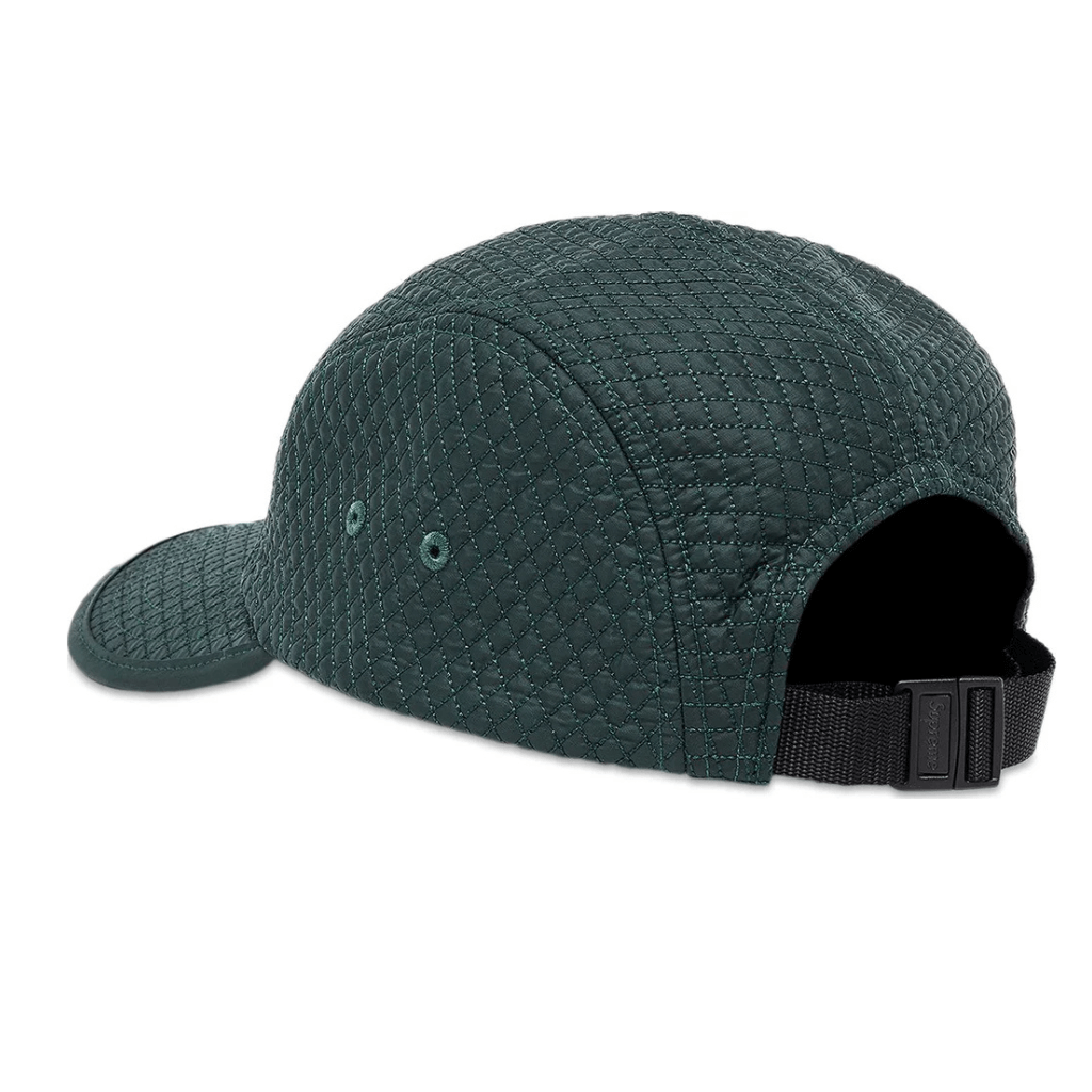 SUPREME MICRO QUILTED GORRA 5 PANELES AJUSTABLE VERDE