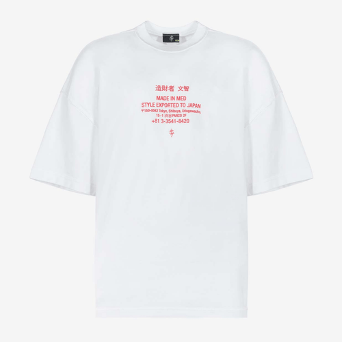 CULTURE WISE KONBINI CAMISETA BLANCA JAPAN DRAGON