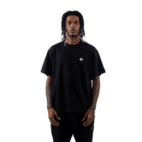 CREEP BRAND CAMISETA OVERSIZE BASICS CHROME V2 NEGRA