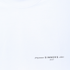 SINNERS GARMENTS CAMISETA REGULAR BLANCA