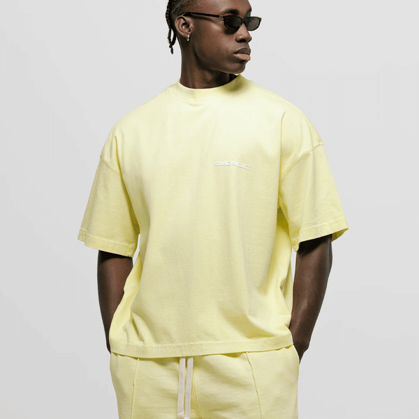 MONOIC TIMELESS V3 CAMISETA BOXY FIT AMARILLO