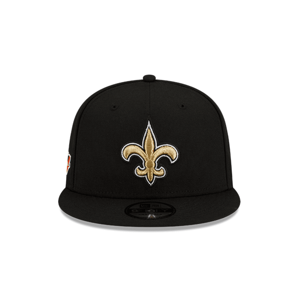 NEW ERA 9FIFTY NFL NEW ORLEANS SAINTS SPRING GORRA AJUSTABLE NEGRO