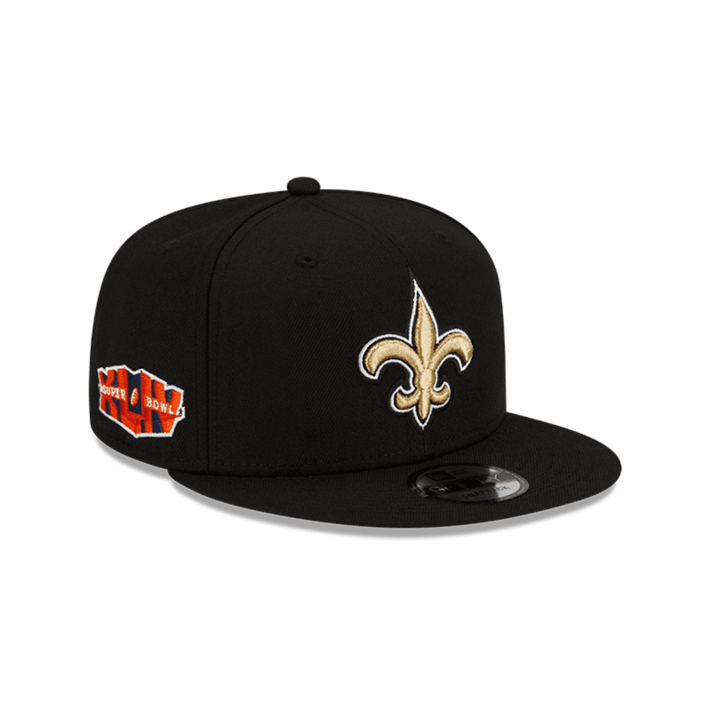 NEW ERA 9FIFTY NFL NEW ORLEANS SAINTS SPRING GORRA AJUSTABLE NEGRO