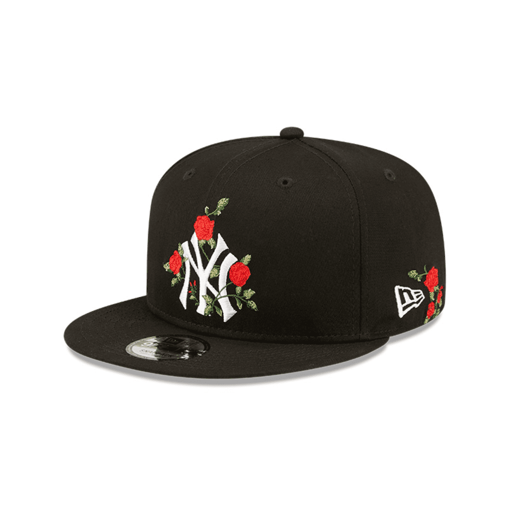 Gorra Negra Gorra De Los Yankees Original Rosa NEW ERA 9FIFTY MLB