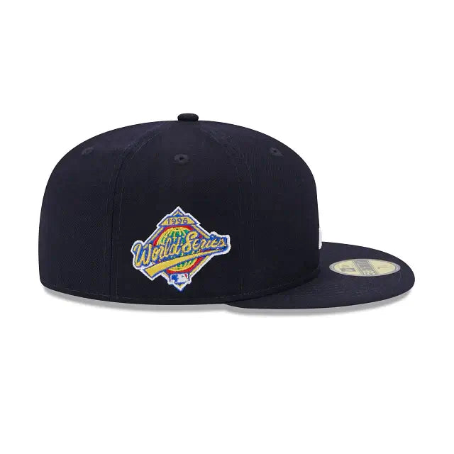 NEW ERA 59FIFTY MLB NEW YORK YANKEES REVERSE LOGO GORRA CERRADA AZUL