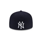 NEW ERA 59FIFTY MLB NEW YORK YANKEES REVERSE LOGO GORRA CERRADA AZUL