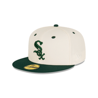 NEW ERA 59FIFTY MLB CHICAGO WHITE SOX COMISKEY PARK 1991 GORRA CERRADA BLANCA