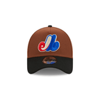 NEW ERA 9FORTY A FRAME MLB MONTREAL EXPOS HARVEST GORRA AJUSTABLE CAFE