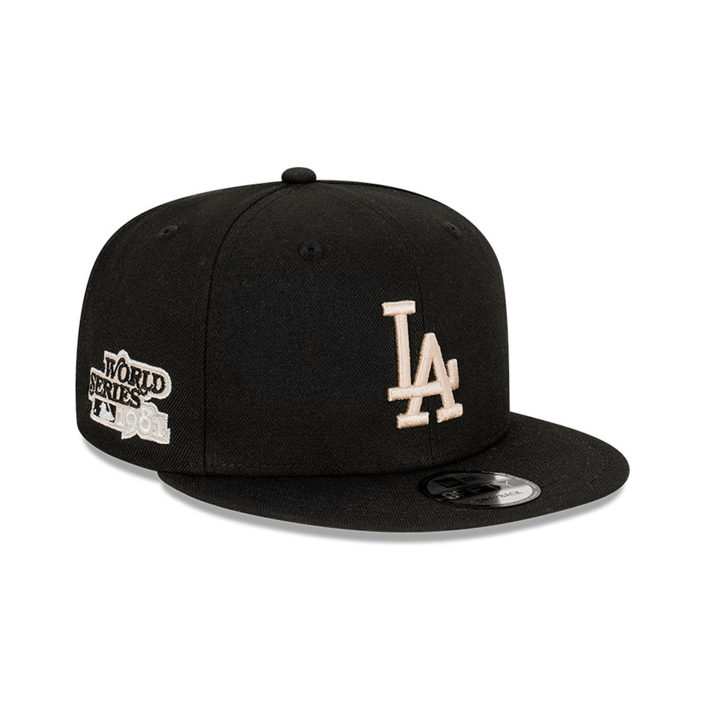 NEW ERA 9FIFTY MLB LOS ANGELES DODGERS BLACK STONE 1981 WS GORRA AJUSTABLE NEGRA
