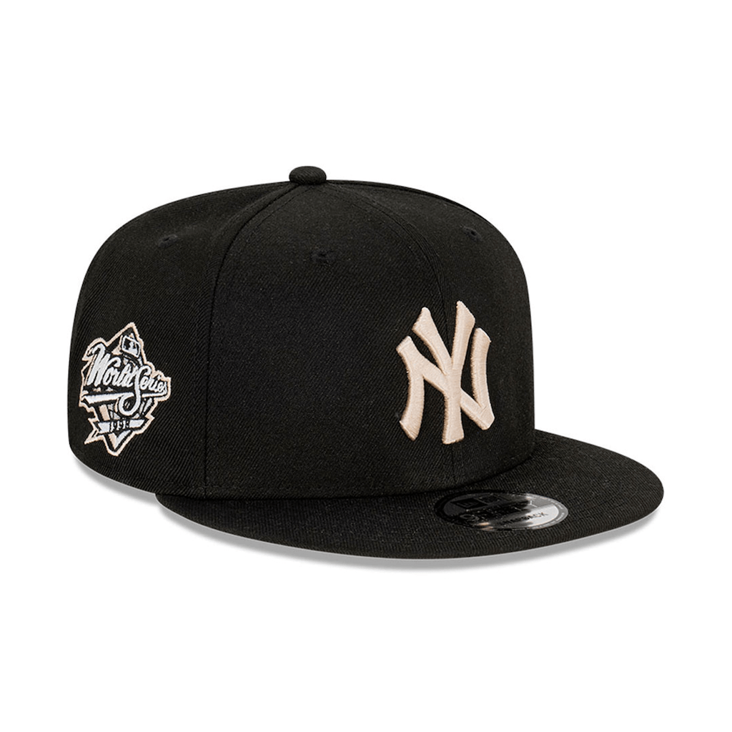 NEW ERA 9FIFTY MLB NEW YORK YANKEES BLACK STONE 1981 WS GORRA AJUSTABLE NEGRA