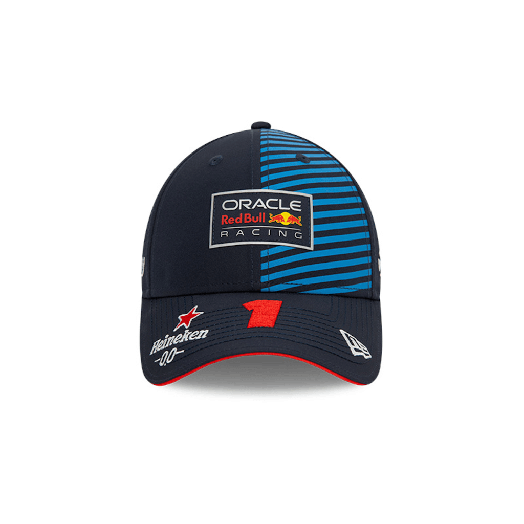 NEW ERA 9FORTY FORMULA 1 RED BULL ORACLE RACING MAX VERSTAPPEN SNAPBACK GORRA AJUSTABLE AZUL