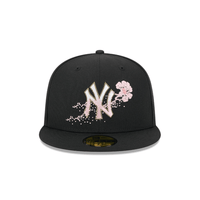 NEW ERA 59FIFTY MLB NEW YORK YANKEES DOTTED FLORAL COLLECTION GORRA CERRADA NEGRA