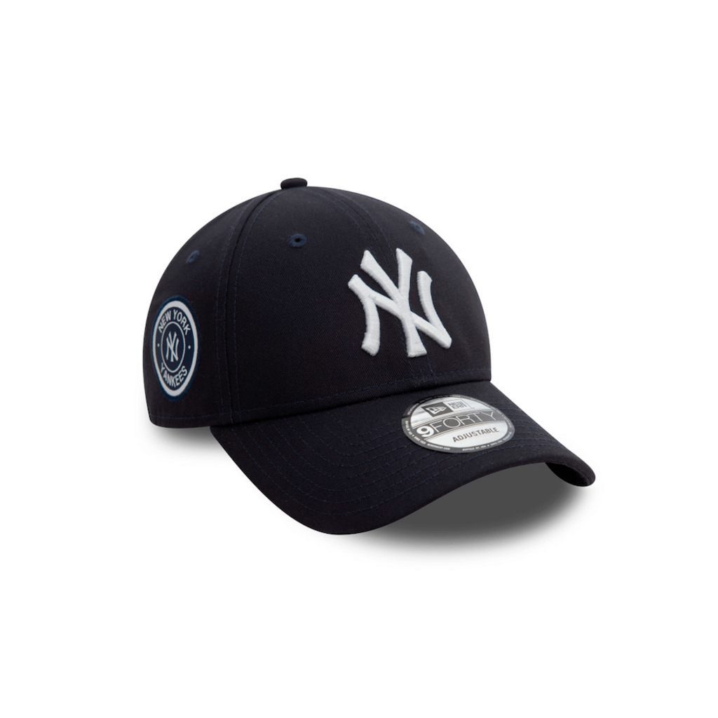 NEW ERA 9FORTY MLB NEW YORK YANKEES SIDE PATCH COLLECTION GORRA AJUSTABLE AZUL MARINO