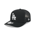 NEW ERA 9SEVENTY MLB LOS ANGELES DODGERS CANVAS GORRA CAMIONERA AJUSTABLE NEGRA
