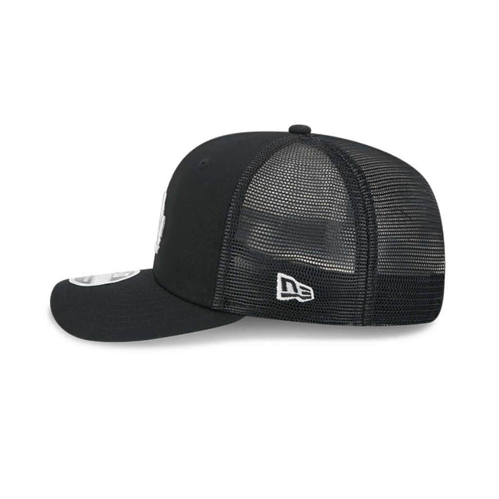 NEW ERA 9SEVENTY MLB LOS ANGELES DODGERS CANVAS GORRA CAMIONERA AJUSTABLE NEGRA