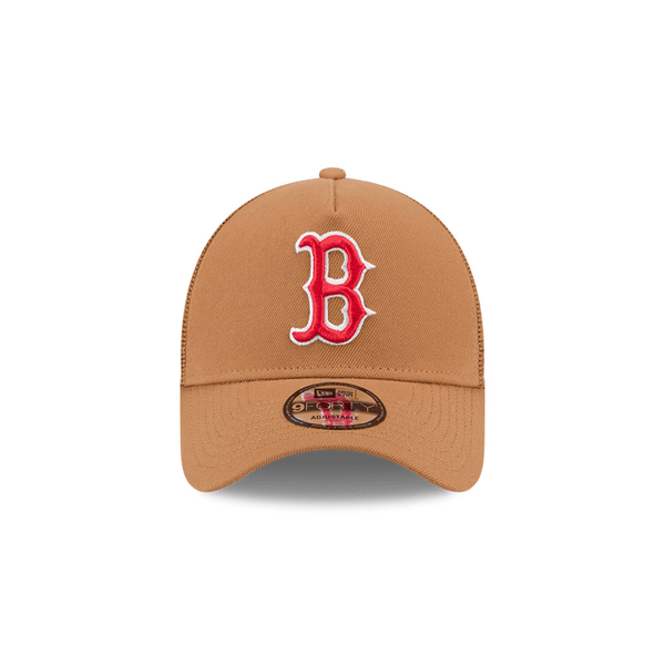 NEW ERA 9FORTY A FRAME MLB BOSTON RED SOX COLOR PACK GORRA CAMIONERA AJUSTABLE BEIGE